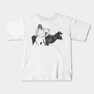 lee mack - west country lady godiva Kids T-Shirt